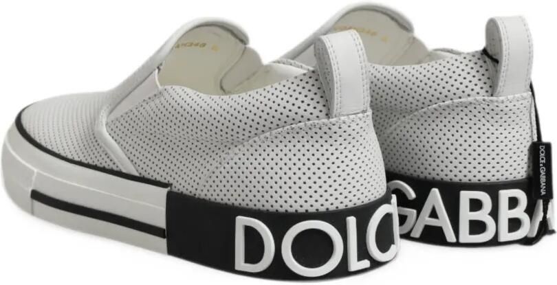 Dolce & Gabbana Custom 2.Zero perforated sneakers Wit - Foto 3