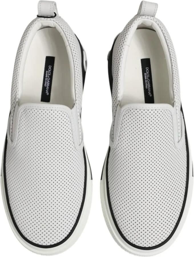 Dolce & Gabbana Custom 2.Zero perforated sneakers Wit - Foto 4