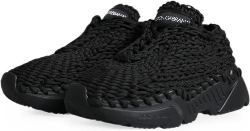 Dolce & Gabbana Daymaster gebreide sneakers Zwart - Foto 5