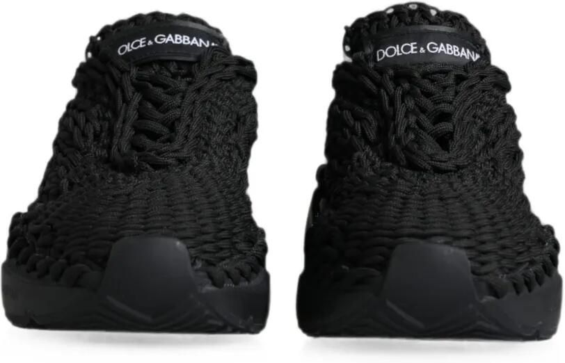 Dolce & Gabbana Daymaster gebreide sneakers Zwart - Foto 3