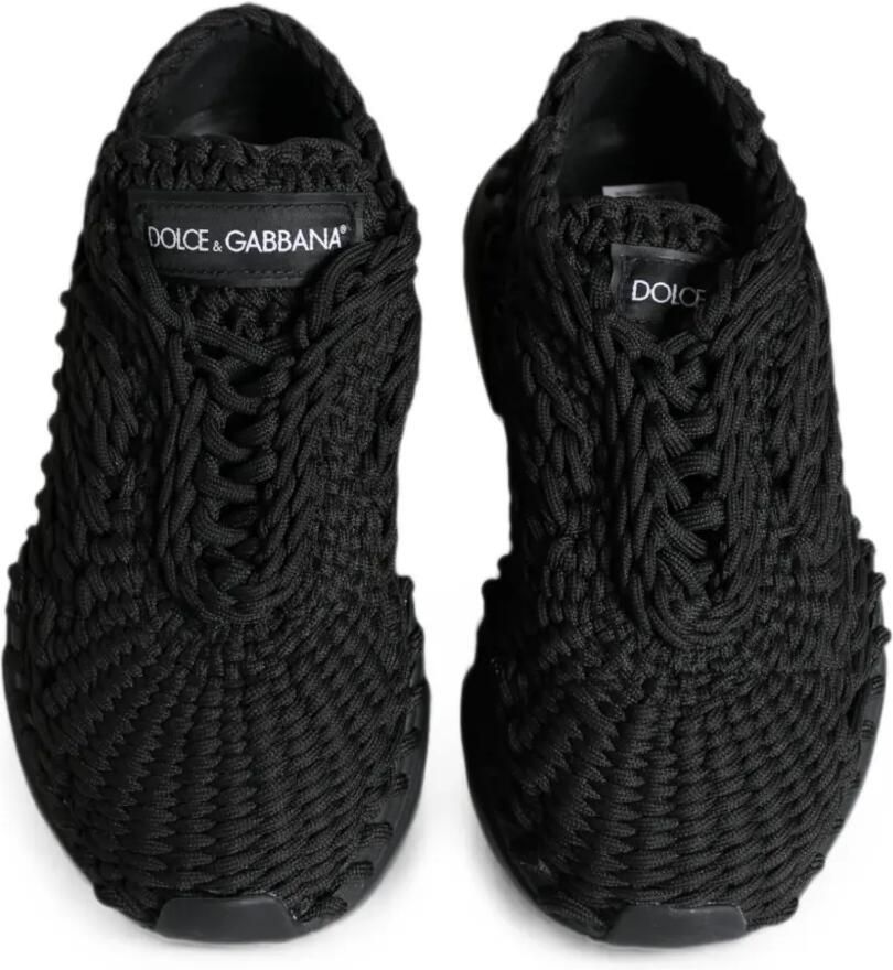 Dolce & Gabbana Daymaster gebreide sneakers Zwart - Foto 2