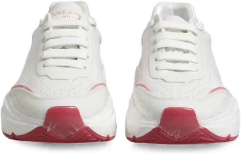 Dolce & Gabbana Daymaster leren sneakers Wit