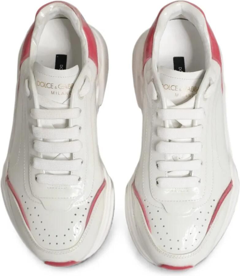 Dolce & Gabbana Daymaster leren sneakers Wit - Foto 2