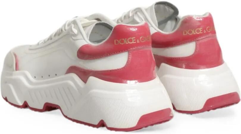 Dolce & Gabbana Daymaster leren sneakers Wit - Foto 3