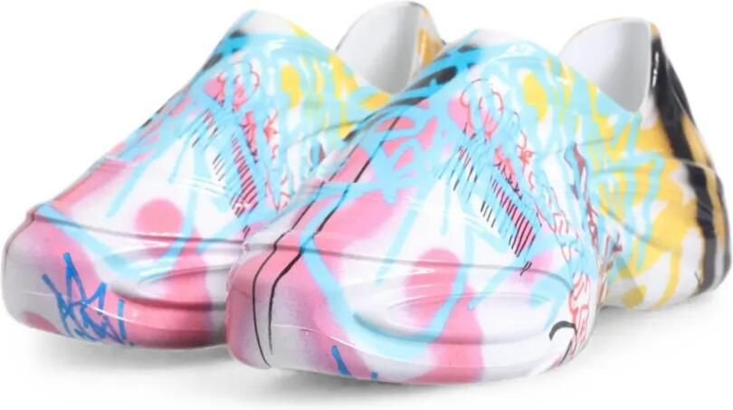 Dolce & Gabbana Daymaster sneakers met graffiti-print Wit - Foto 5