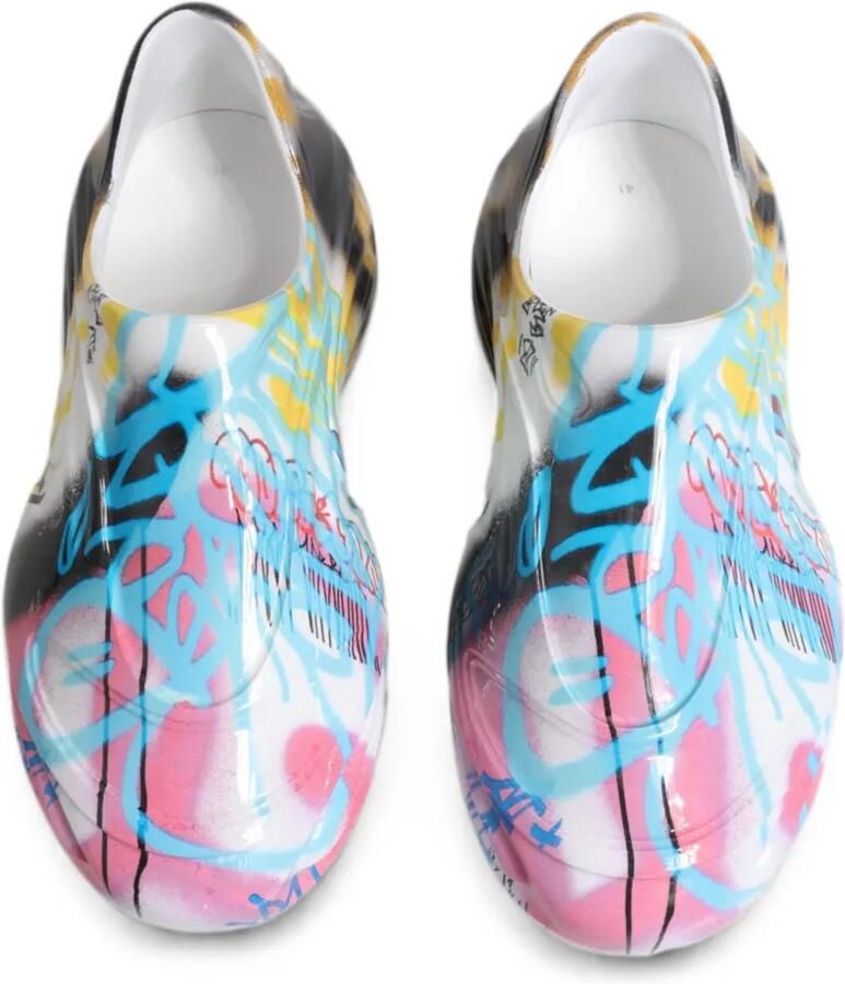 Dolce & Gabbana Daymaster sneakers met graffiti-print Wit - Foto 2