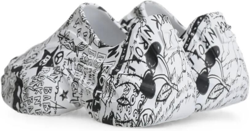 Dolce & Gabbana Daymaster sneakers met graffiti-print Wit - Foto 4
