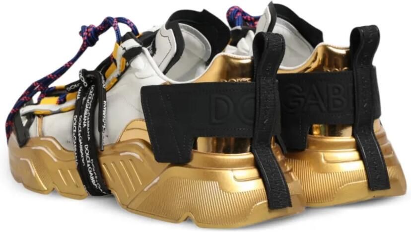 Dolce & Gabbana Daymaster sneakers met logoband Wit - Foto 3