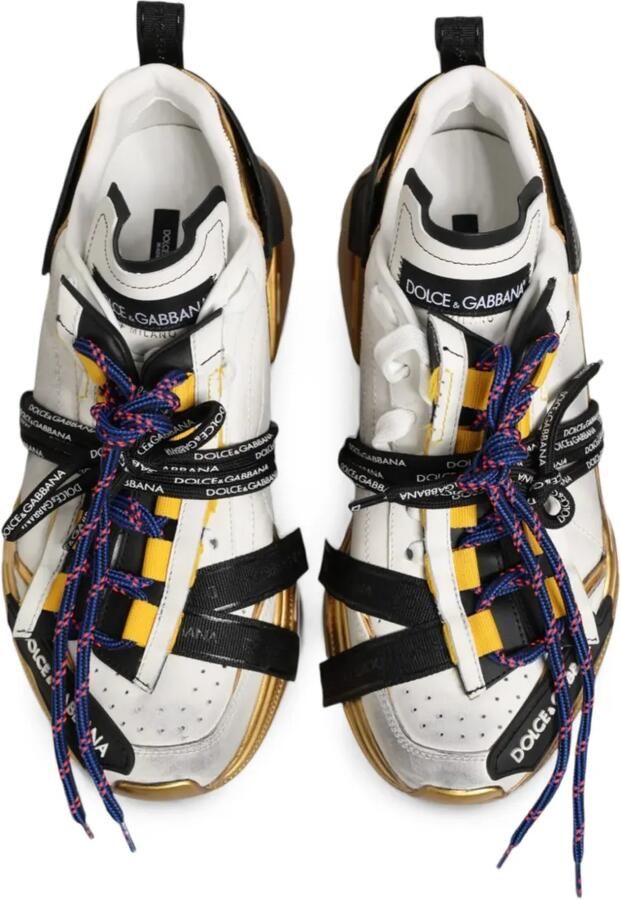 Dolce & Gabbana Daymaster sneakers met logoband Wit - Foto 2