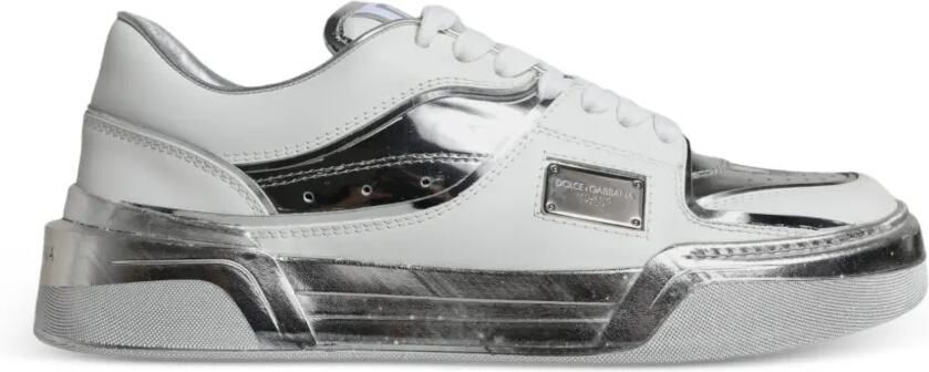 Dolce & Gabbana Daymaster sneakers verfraaid met kristallen Wit
