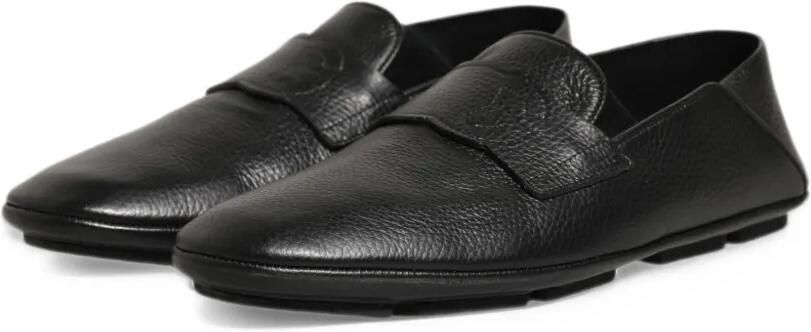 Dolce & Gabbana deerskin driver loafers Zwart - Foto 5