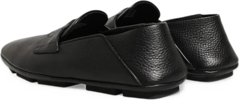 Dolce & Gabbana deerskin driver loafers Zwart - Foto 4