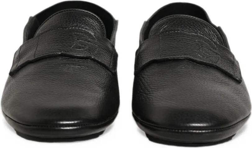 Dolce & Gabbana deerskin driver loafers Zwart - Foto 3