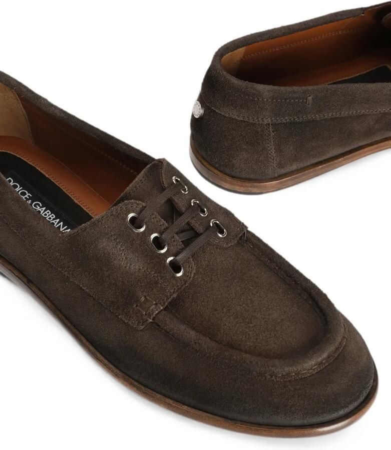 Dolce & Gabbana Derby schoenen in split Bruin - Foto 2