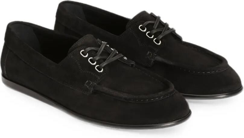 Dolce & Gabbana Derby schoenen in split Zwart - Foto 2