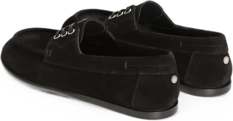 Dolce & Gabbana Derby schoenen in split Zwart - Foto 3