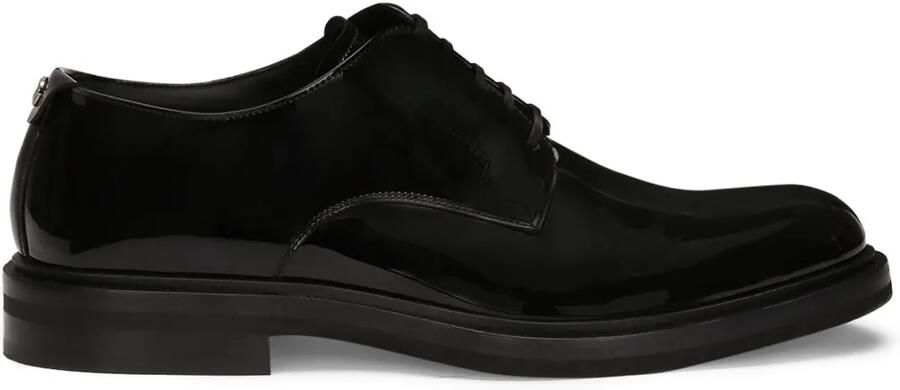 Dolce & Gabbana Derby schoenen met logoplakkaat Zwart