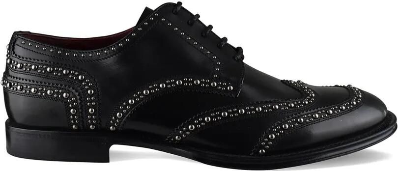 Dolce & Gabbana Derby schoenen met studs Zwart
