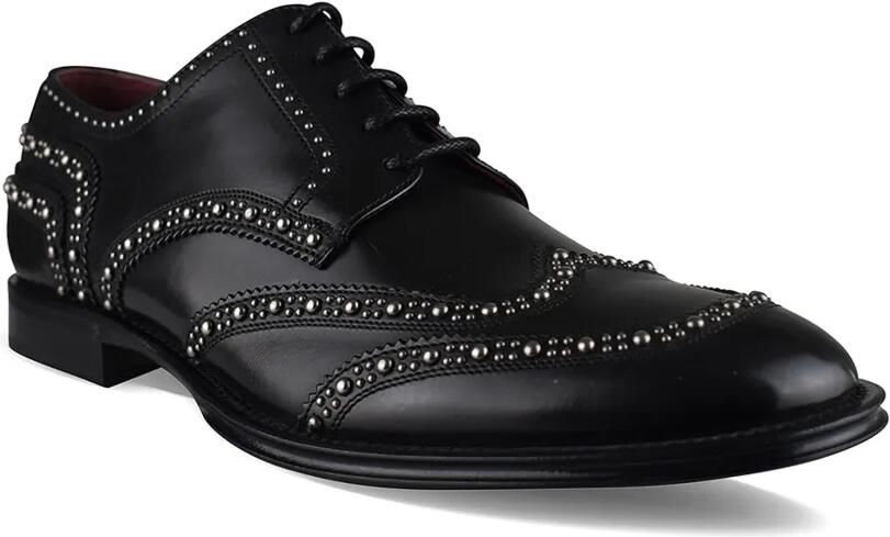 Dolce & Gabbana Derby schoenen met studs Zwart - Foto 3