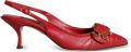 Dolce & Gabbana Devotion gewatteerde leren pumps Rood - Rood