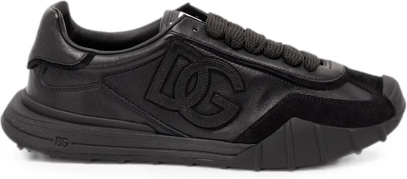Dolce & Gabbana DG Athletic low-top sneakers met logo Zwart