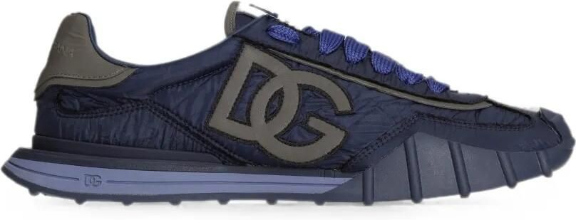 Dolce & Gabbana DG Athletic nylon sneakers Blauw