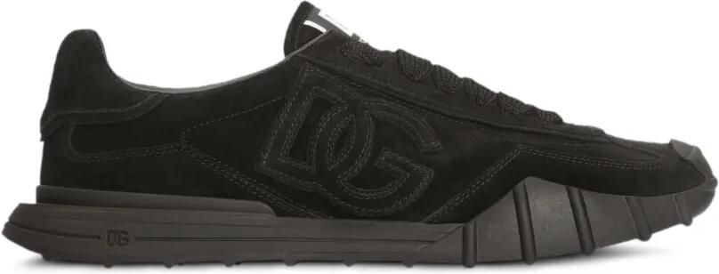 Dolce & Gabbana DG Athletic sneakers met logopatch Zwart