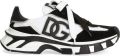 Dolce & Gabbana DG Country Road nylon en leren sneakers Wit - Wit