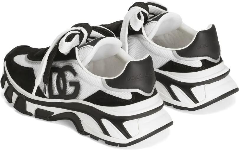Dolce & Gabbana DG Country Road nylon en leren sneakers Wit - Foto 3
