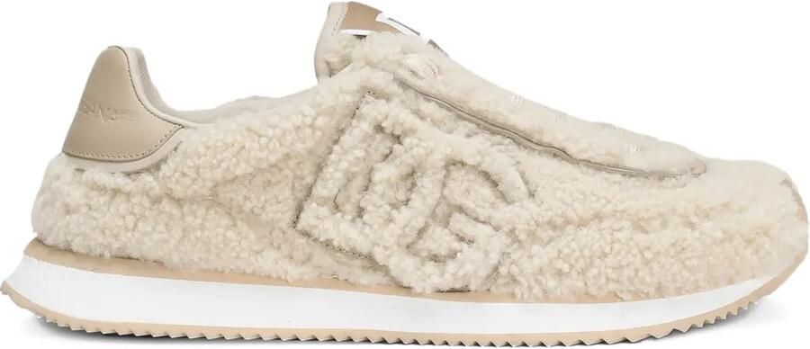Dolce & Gabbana DG lammy sneakers Beige