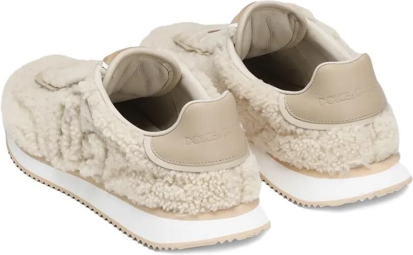 Dolce & Gabbana DG lammy sneakers Beige - Foto 3