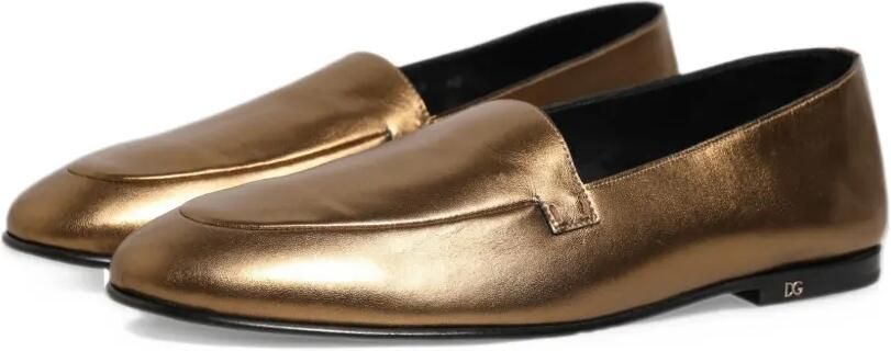 Dolce & Gabbana DG logo loafers Goud - Foto 5