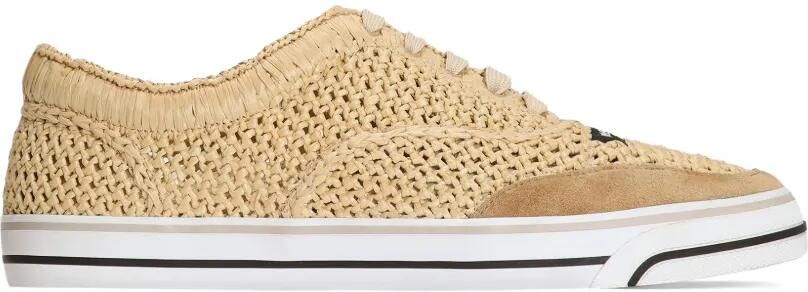 Dolce & Gabbana DG Sailing raffia sneakers Beige - Foto 1