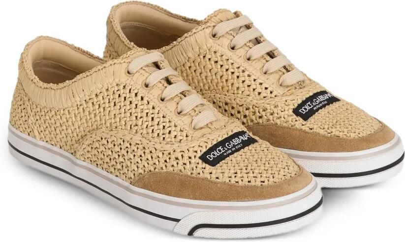 Dolce & Gabbana DG Sailing raffia sneakers Beige - Foto 3
