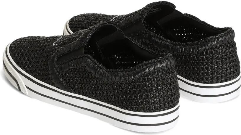 Dolce & Gabbana DG Sailing raffia sneakers Zwart - Foto 4