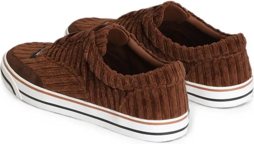 Dolce & Gabbana DG Sailing ribfluwelen sneakers Bruin - Foto 3