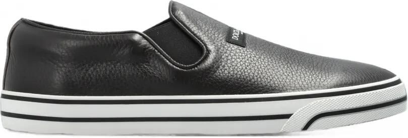 Dolce & Gabbana DG Sailing sneakers van hertenleer Bruin