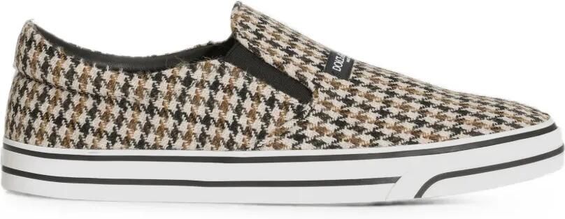 Dolce & Gabbana DG Sailing sneakers van wol Beige