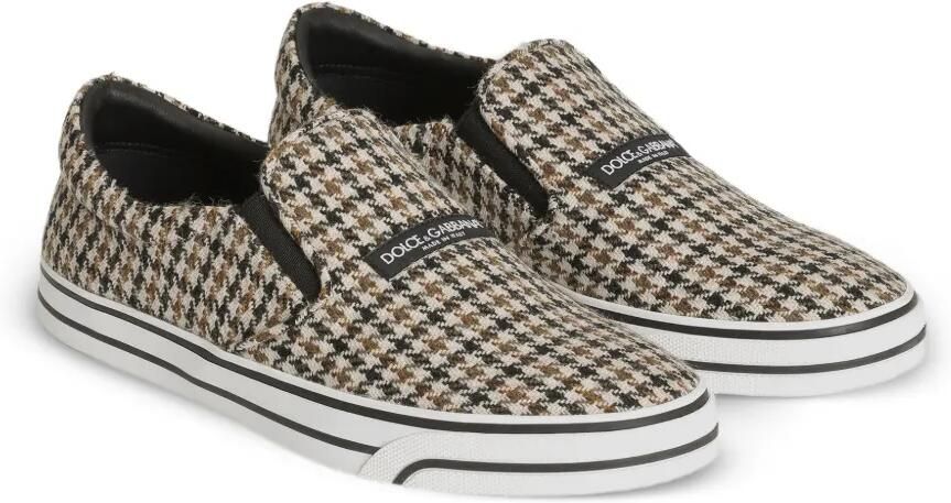 Dolce & Gabbana DG Sailing sneakers van wol Beige - Foto 2