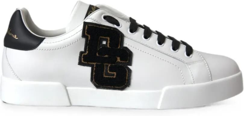 Dolce & Gabbana DG Varsity sneakers met logopatch Wit