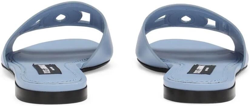 Dolce & Gabbana DNA DG Logo leren sandalen Blauw - Foto 3