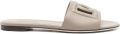 Dolce & Gabbana DNA leren sandalen met DG-logo Grijs - Grijs