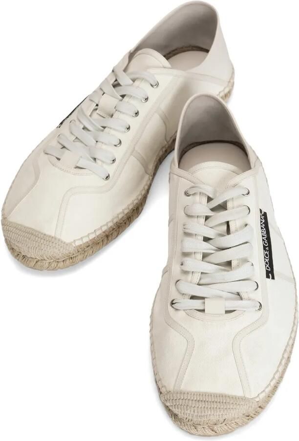 Dolce & Gabbana Espadrilles van lamsleer Beige - Foto 2