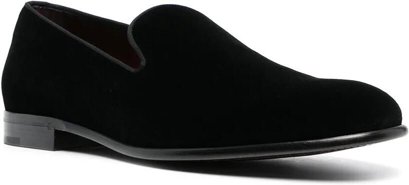 Dolce & Gabbana Fluwelen loafers Zwart - Foto 2