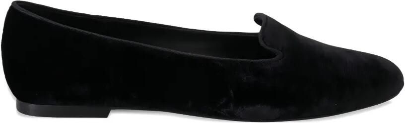 Dolce & Gabbana Fluwelen loafers Zwart