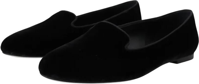 Dolce & Gabbana Fluwelen loafers Zwart - Foto 3