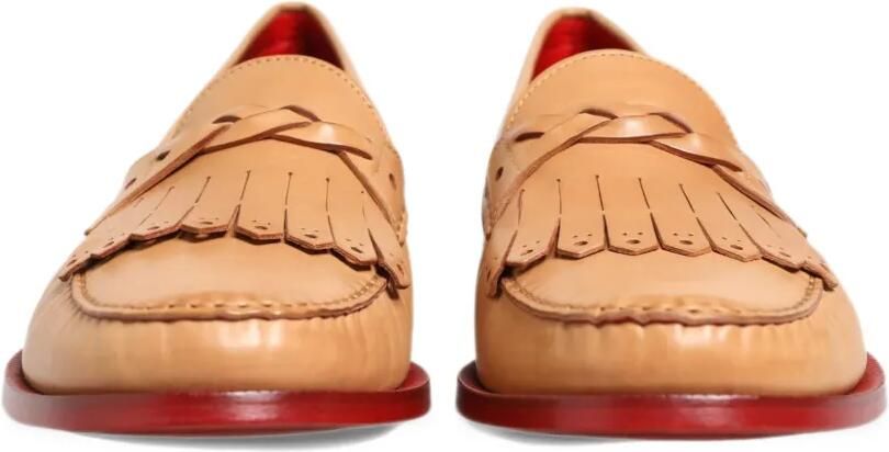 Dolce & Gabbana fringed kiltie loafers Beige - Foto 2