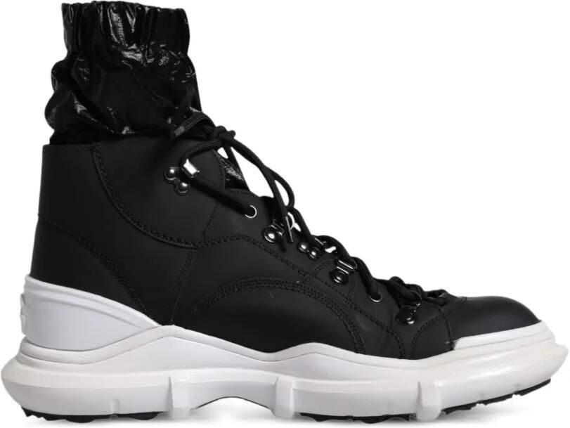 Dolce & Gabbana Galileo sneakers met gesmockt detail Zwart - Foto 5