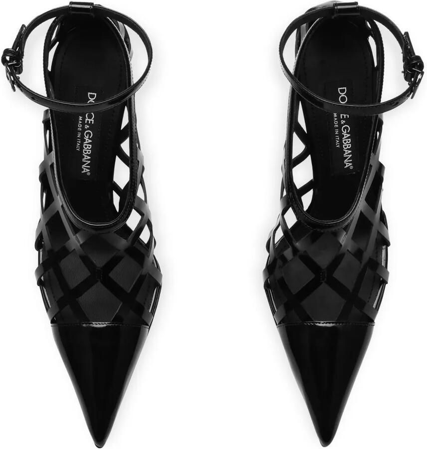 Dolce & Gabbana Gekooide leren pumps Zwart - Foto 2