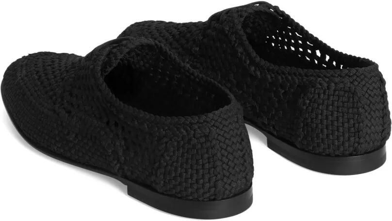 Dolce & Gabbana Geweven derby schoenen Zwart - Foto 4